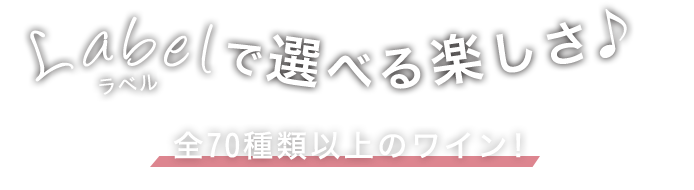 70種類以上